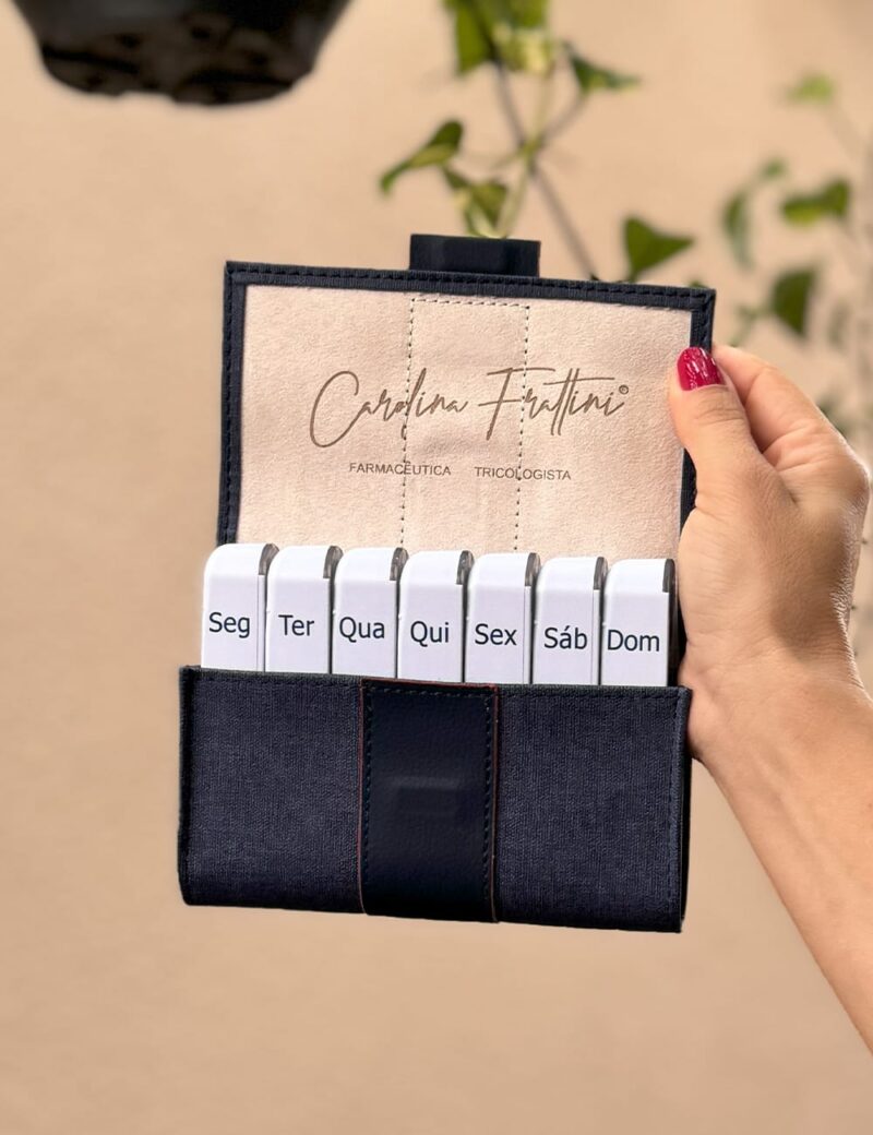 Organizador de Capsulas Carolina Frattini - Azul